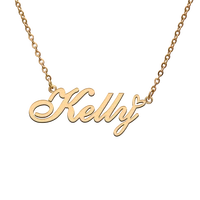 god with love heart personalized character necklace with name kkakelly for best friend jewelry gift