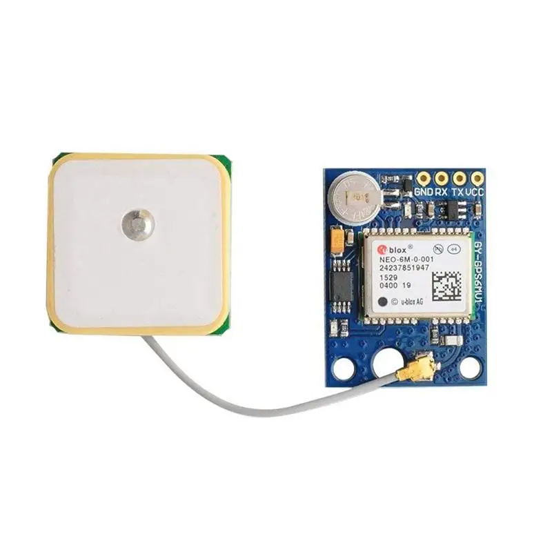 

1PC NEO-6M GPS Module EEPROM Compatible for MWC/AeroQuad Antenna Compatible for Arduino Flight Control Aircraft