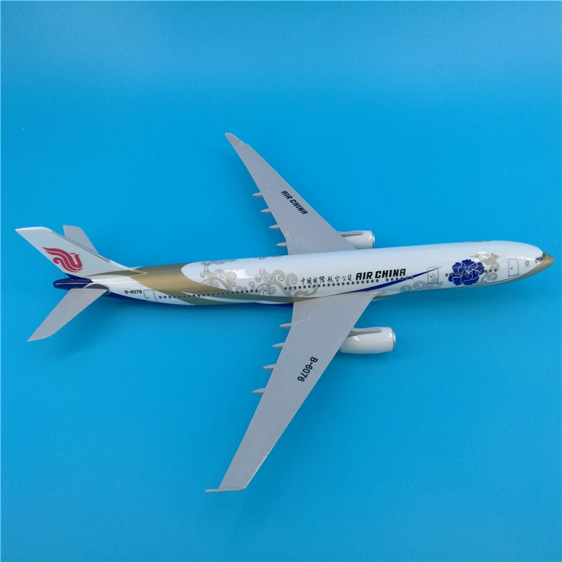 40 см 1:172 модель самолета аэробуса A330 из сплава авиакомпании China International Airlines