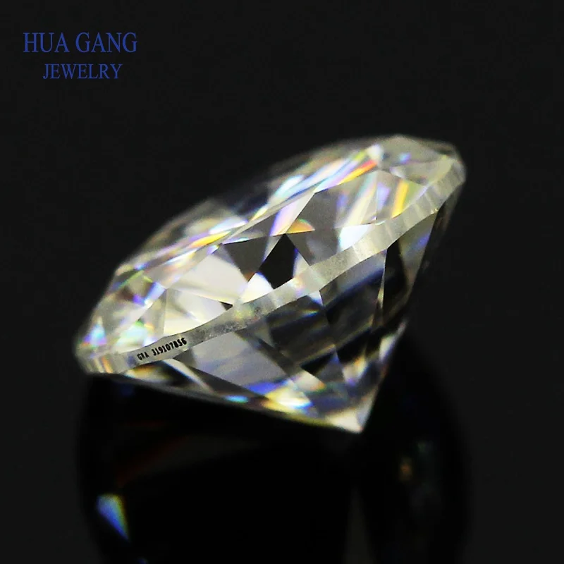 

Round Brilliant Cut 1.5ct IJ Color Loose Moissanite Beads 7.5mm VVS1 Excellent Cut Grade Test Positive Lab Diamond Gemstones