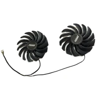 2pcsset pld10010s12hh gpu cooler pld10010b12hh video card cooling fan for msi rx 5700 xt gaming x graphics cooling