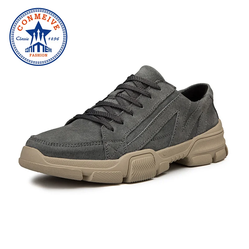

High Quality Soft Outdoor Sport Shoes Men Light Breathable Cushioning Mens Hiking Shoes Non-slip Wear Resistant Climbing Shoes