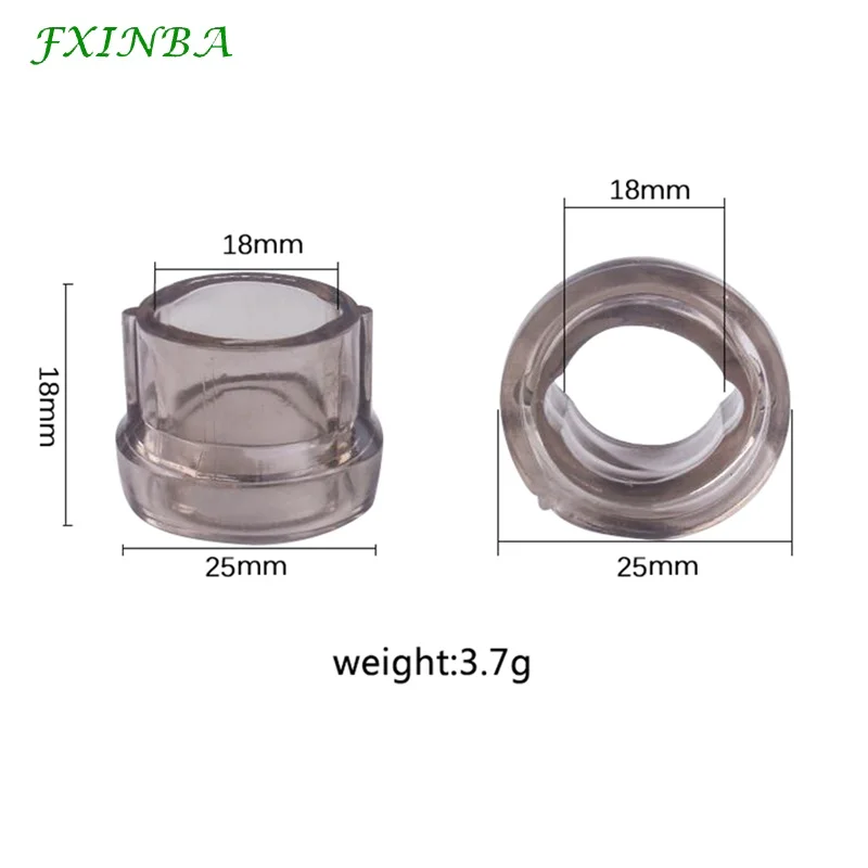Силиконовые многоразовые насадки на пенис FXINBA кольца для члена головка пениса