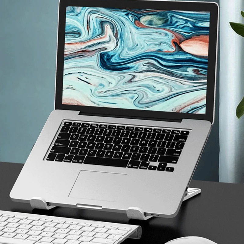 

Laptop Stand Portable Holder Alloy For Notebook Tablet Stand Plastic Foldable