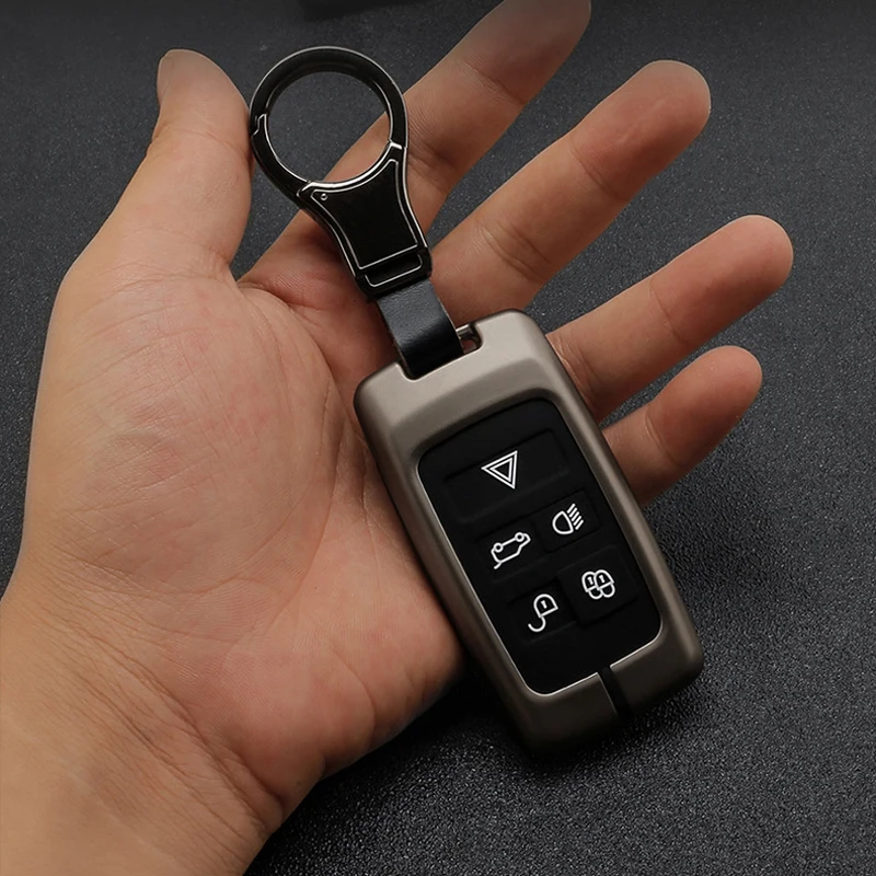 

Metal Car Key Case Cover fit for Land Rover JAGUAR XJ XJL XEL XE Auto Key Protect Accessories Keychain Key Shell Protection