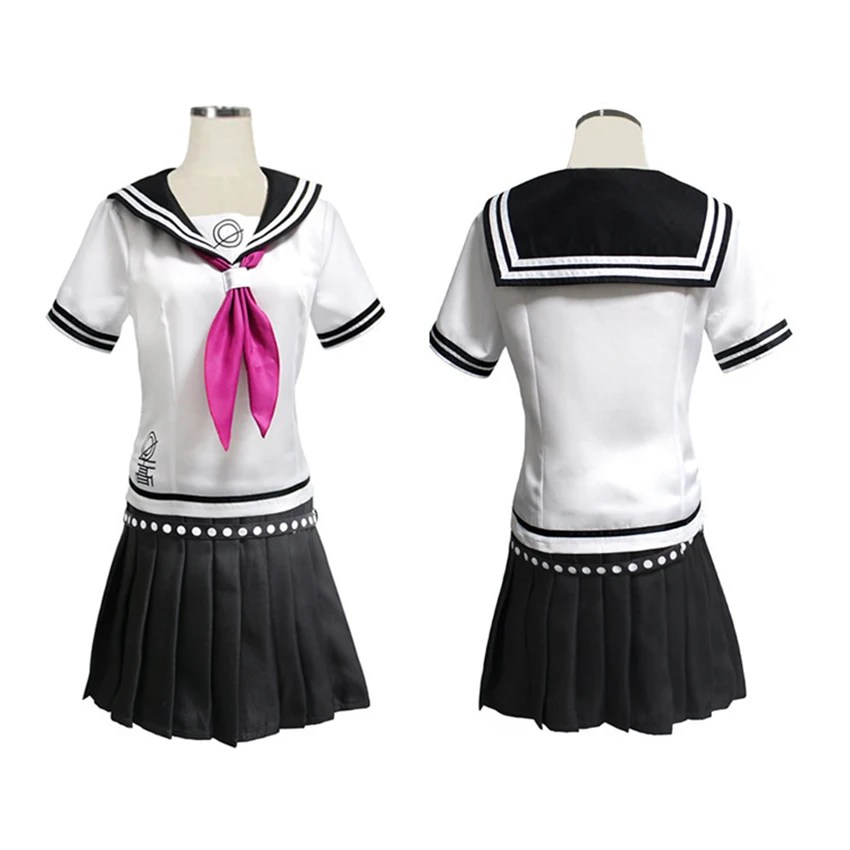 

Danganronpa: Trigger Happy Havoc Cosplay Costume Mioda Ibuki Tops Skirt Tie Sailor Suit Uniform Hot Sale