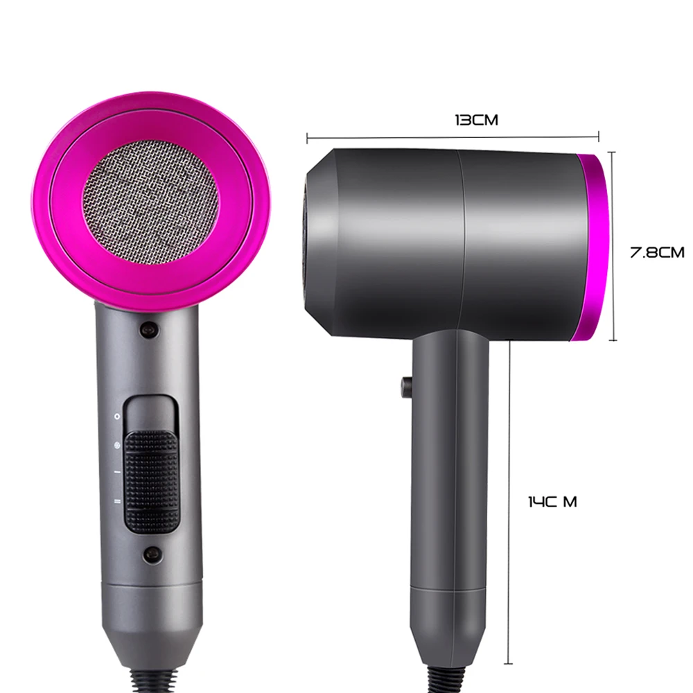 Профессиональный фен для волос сильный ветер салона горячий холодный