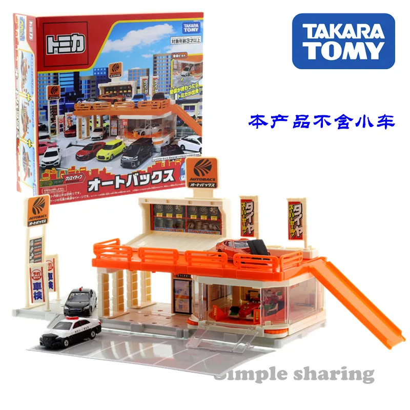 

TAKARA TOMY Tomica город построить город AUTOBACS автомобильной Accesary магазин
