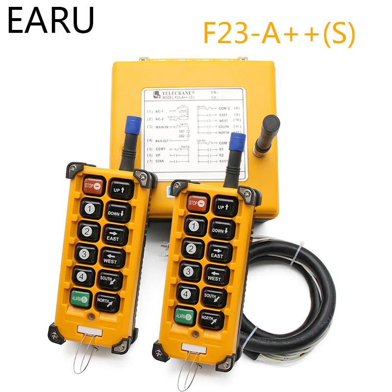 Беспроводной пульт дистанционного управления для подъемного крана 380 В