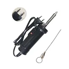 Автоматический портативный Электрический Всасывающий пистолет, насос, тепловое всасывание, паяльник, насадка 1,5, оловянный фидер