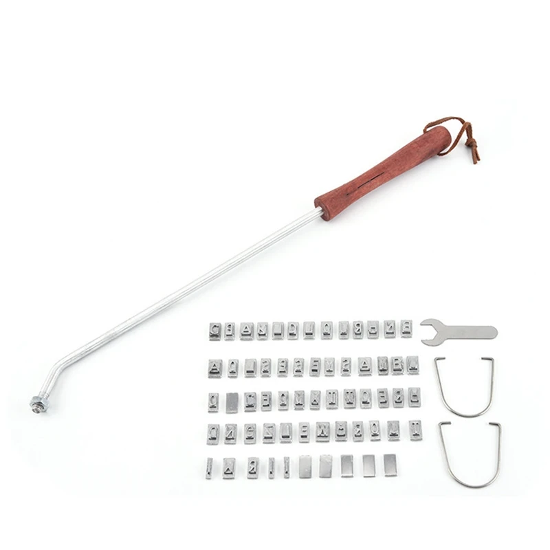 

BBQ Branding Iron DIY Barbecue Letter Printed BBQ Steak Tool Meat Grill Forks Barbecue Tool Accessories Kitchen Stuf