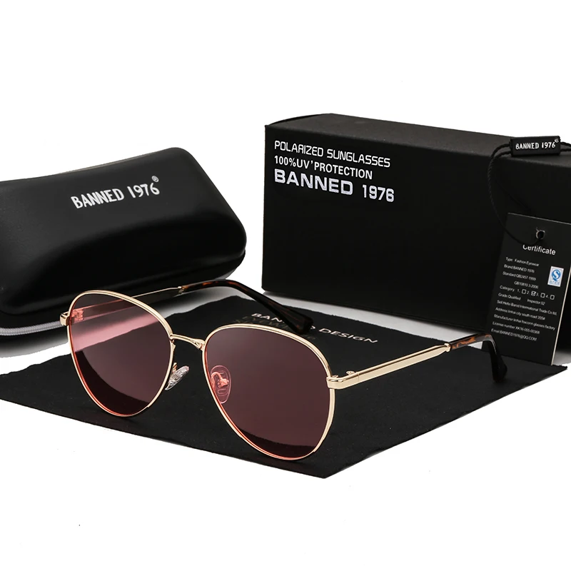 Солнцезащитные очки авиаторы для мужчин и женщин UV 400 модные поляризационные в