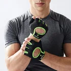 Мужские велосипедные перчатки, спортивные перчатки для фитнеса, тренировочные перчатки с открытыми пальцами, летние дышащие велосипедные перчатки для мужчин и женщин, Нескользящие
