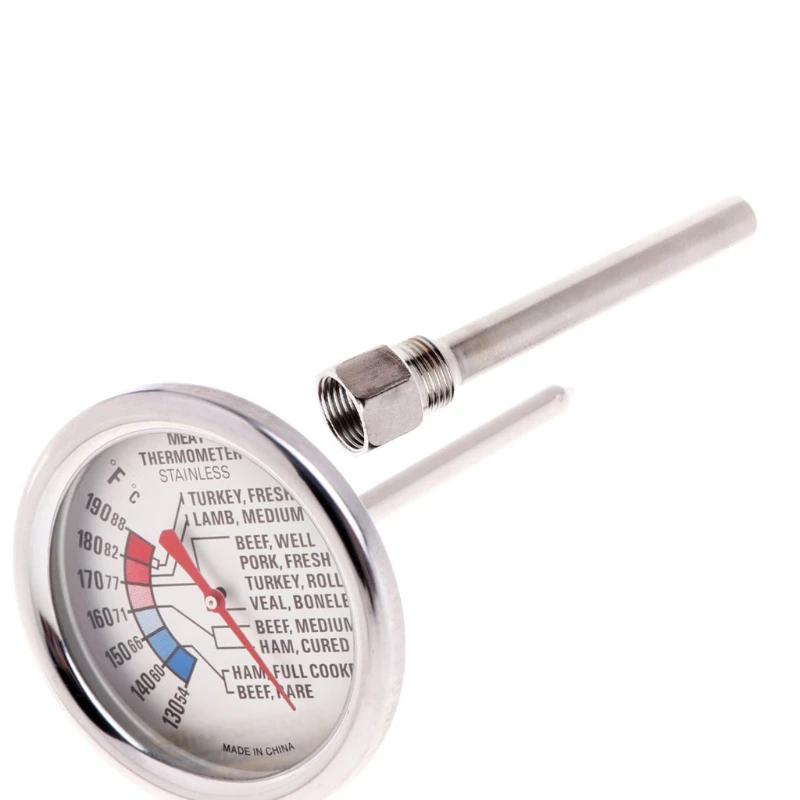 Thermowell из нержавеющей стали резьба NPT 1/2 дюйма длина 130 мм для температурных