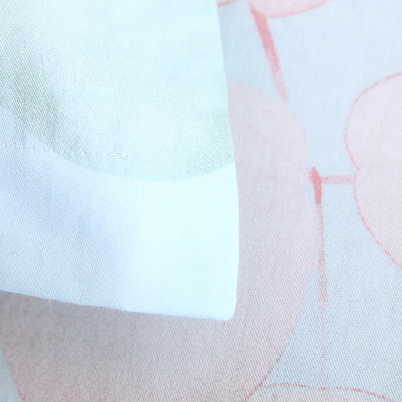 Роскошная простыня Геометрическая с цветами в клетку наволочка Королевский