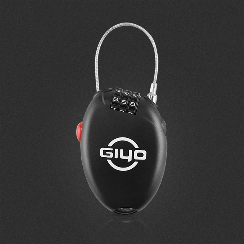 Замок велосипедный GIYO с паролем защита от кражи ранец для горного велосипеда