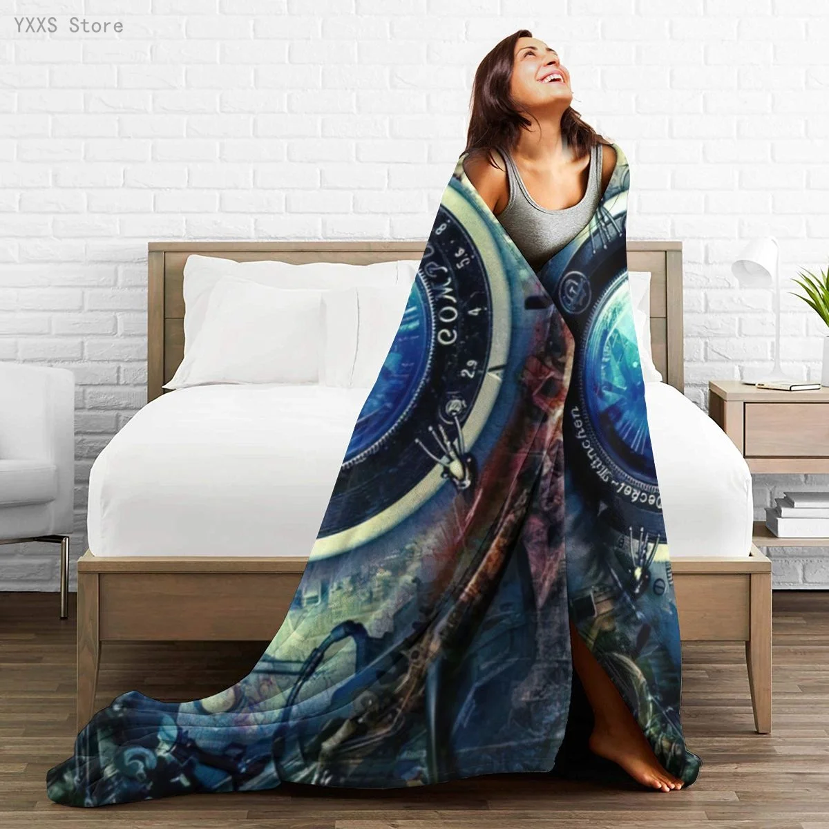

Harry-potters 3D Cartoon Sherpa Blanket Warm Super Soft Flannel Office Nap Bedspread Sofa Bedding Plush Quilt Plaids 291774761