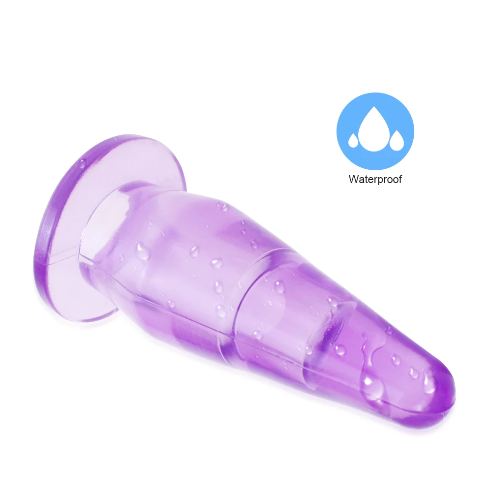 Желейная секс игрушка на маленькие пальцы Анальная пробка Анальный стимулятор