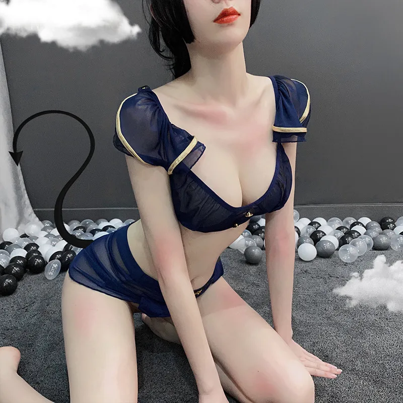 Сексуальное эротическое нижнее белье из тюля сексуальный взрослый костюм