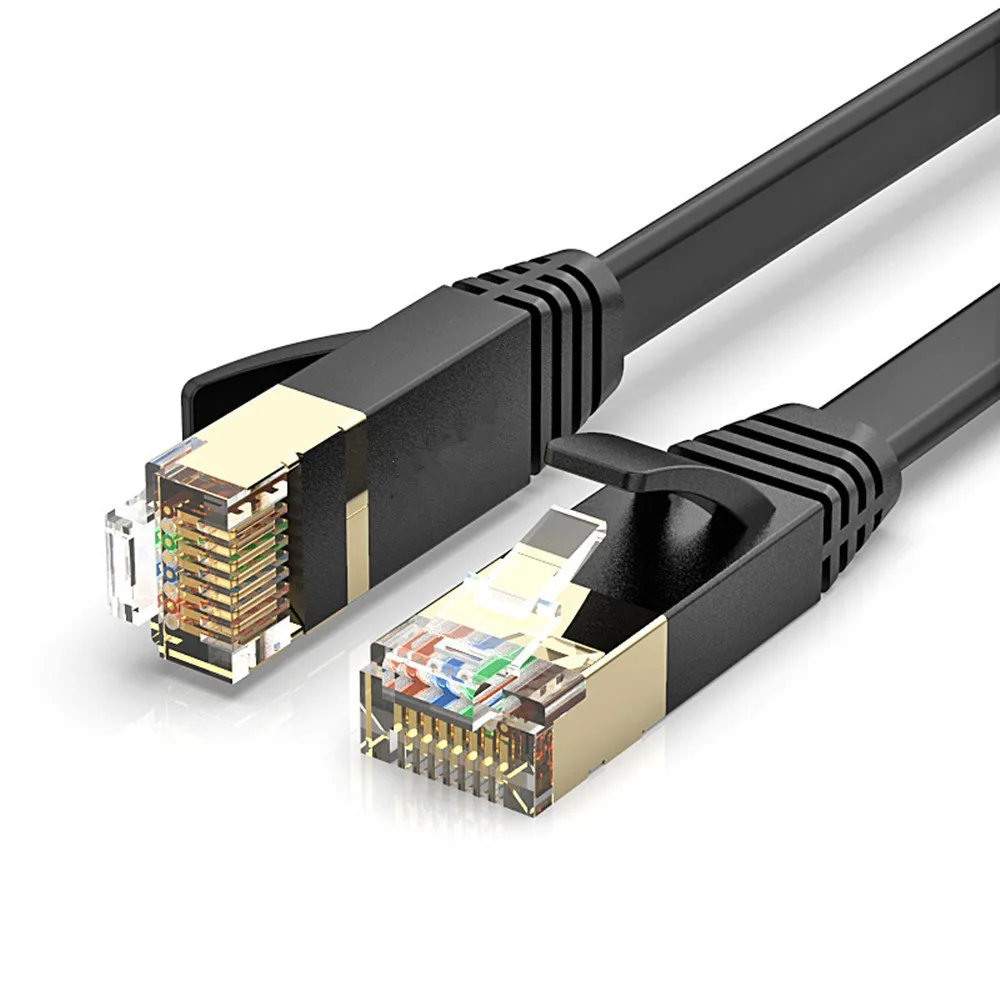 Сетевой Lan кабель Cat7 RJ45 соединительный шнур для ТВ ПК маршрутизатора ноутбука 10000