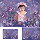 Фон для фотосъемки новорожденных с цветочным рисунком ромашки