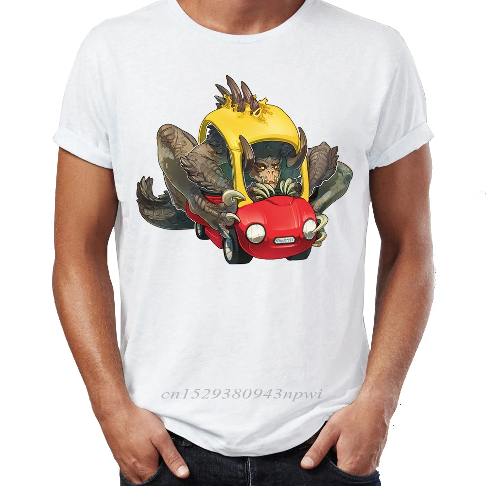 Футболка мужская с принтом Deathclaw Fallout потрясающая тенниска для геймеров майка в