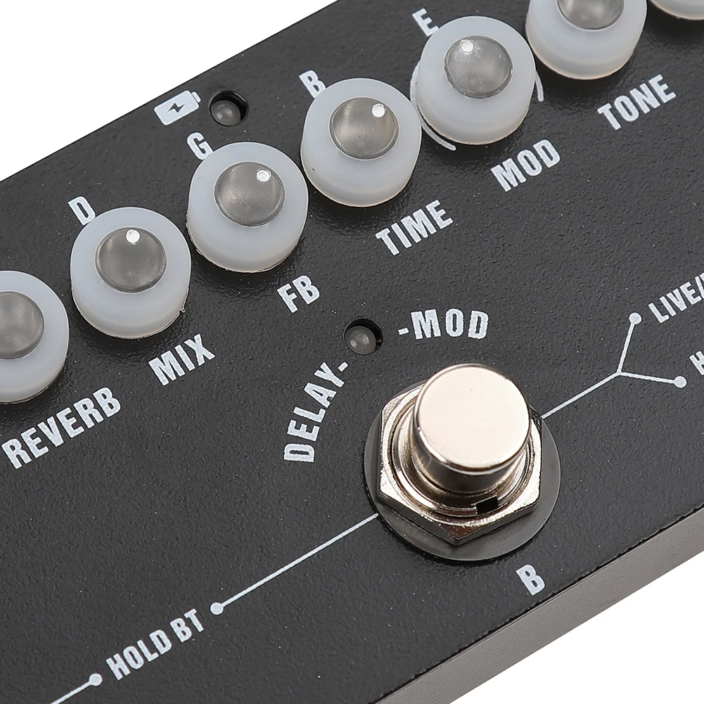 

CUBE BABY Multi Effects Pedal Delay Chorus Phaser Reverb Guitar Accessories Guitar Multi Effect Audio Effects Battery Powered