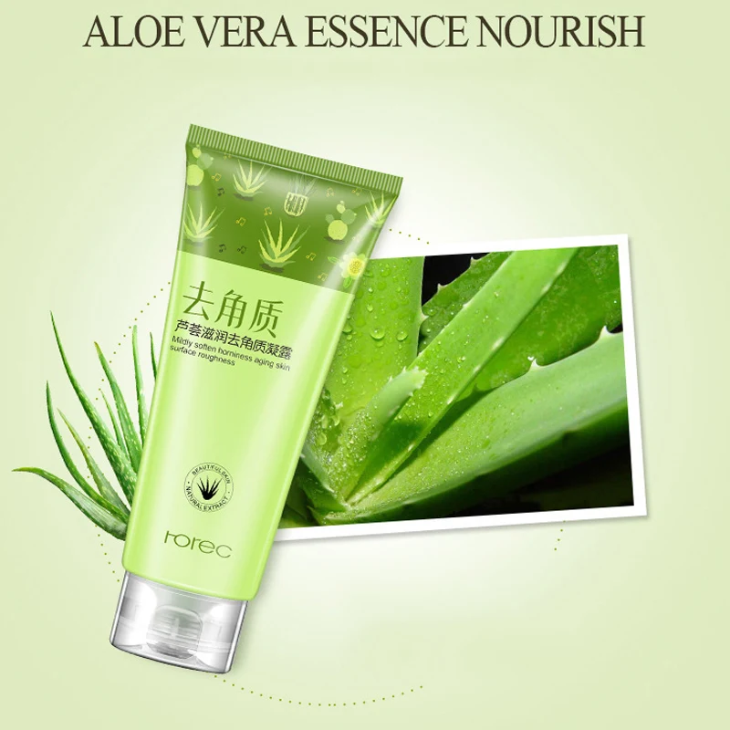 Отшелушивающий для лица пилинг гель-скраб глубокое очищение от угревой сыпи