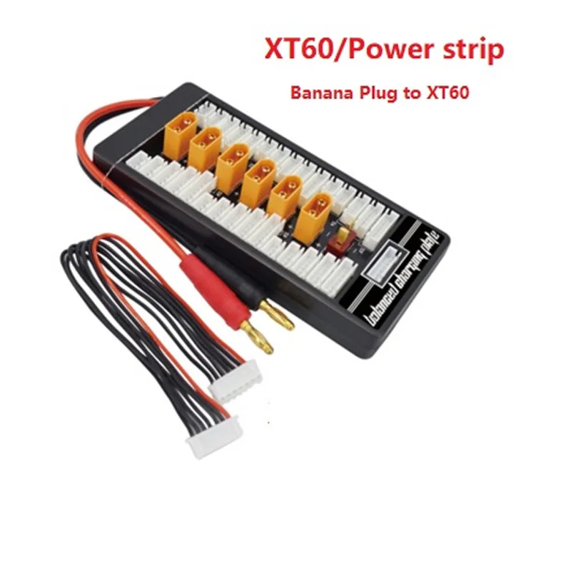 Высококачественная параллельная зарядная плата 2S 6S XT60 вилка 4 0 мм Bananer для Imax B6 B6AC