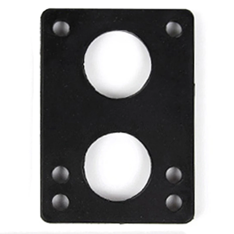 

1 Pair Skateboard Rubber Gasket 12mm Skateboard Gasket Longboard Riser Pads Risers Skateboard Shock Pads Black
