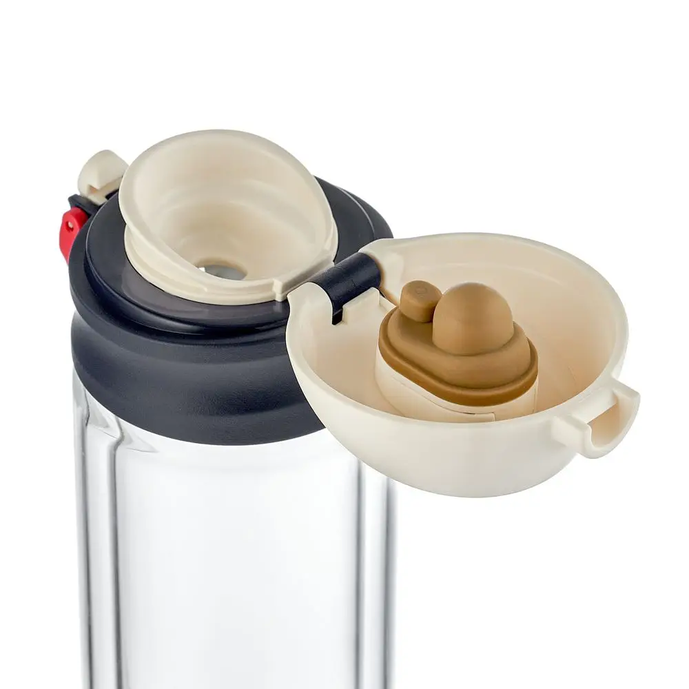 Hype borosilicate glass drinking bottle 330 ml coffee organizer Storage in the kitchen jars bottles ans order Home supplies and Cans items