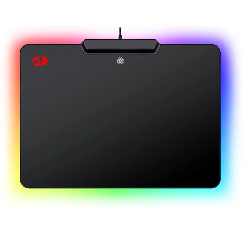 Redragon P009 RGB Мышь pad твердая поверхность Водонепроницаемый красочный светодиодный