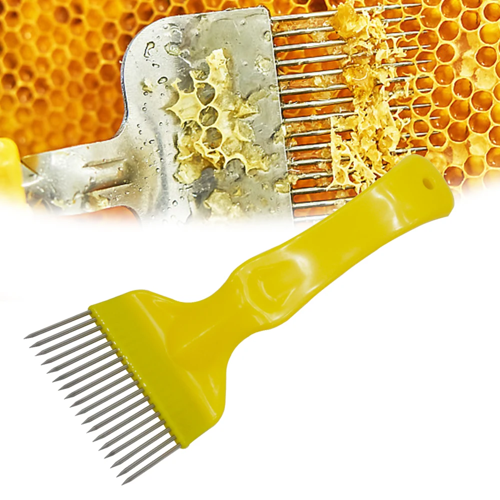 Beekeeping Uncapping Forks 18 Pin Straight Needles Honey Bee Sparse Rake Shovel Comb Tools For Beekeeper Supplies Equipment | Дом и сад