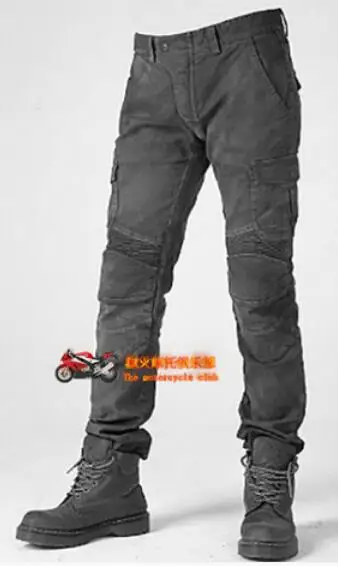 Для KOMINE moto брюки внедорожные moto rcycle джинсы для езды Авто гоночные брюки - Цвет: Черный