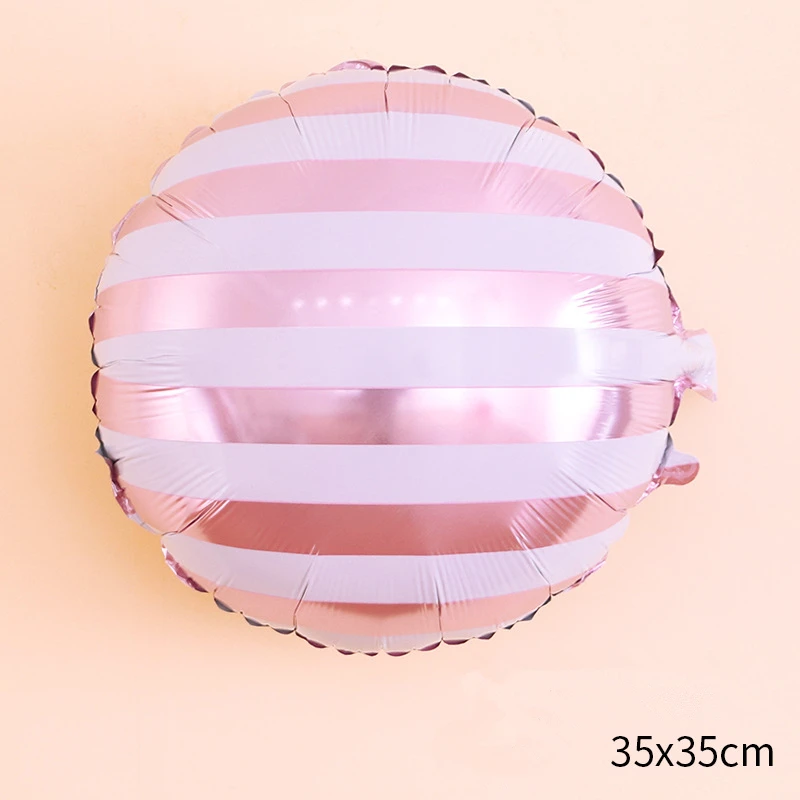 Pink Lollipop 1 шт конфетный пончик мороженое тема гелиевые фольгированные шары звезда круглые шары Детские принадлежности для украшения свадебной вечеринки детские игрушки - Цвет: Pink Lollipop