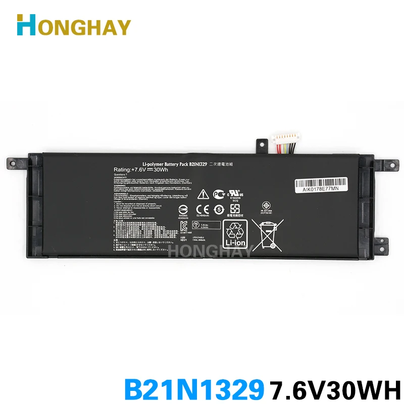 HONGHAY B21N1329 Original Laptop Battery for ASUS X453 X453MA 0122CN3530 0132DN3530 X553 X553M X553MA DB01|original laptop battery|laptop