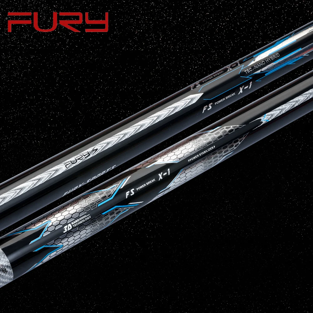 FURY FS-PB-X1Billiard Punch Cue 13mm Hell Fire Tip Carbon Fiber Technology Shaft Quick Joint High-end 3D Wrap Billar Break cue images - 6