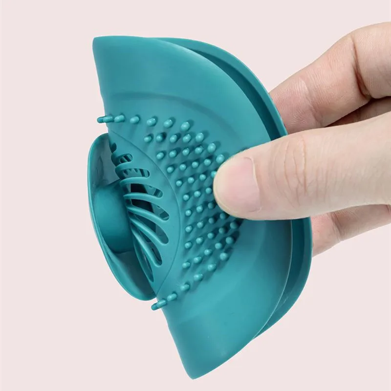 Силиконовое ситечко для слива в раковину резиновый фильтр ванной комнаты