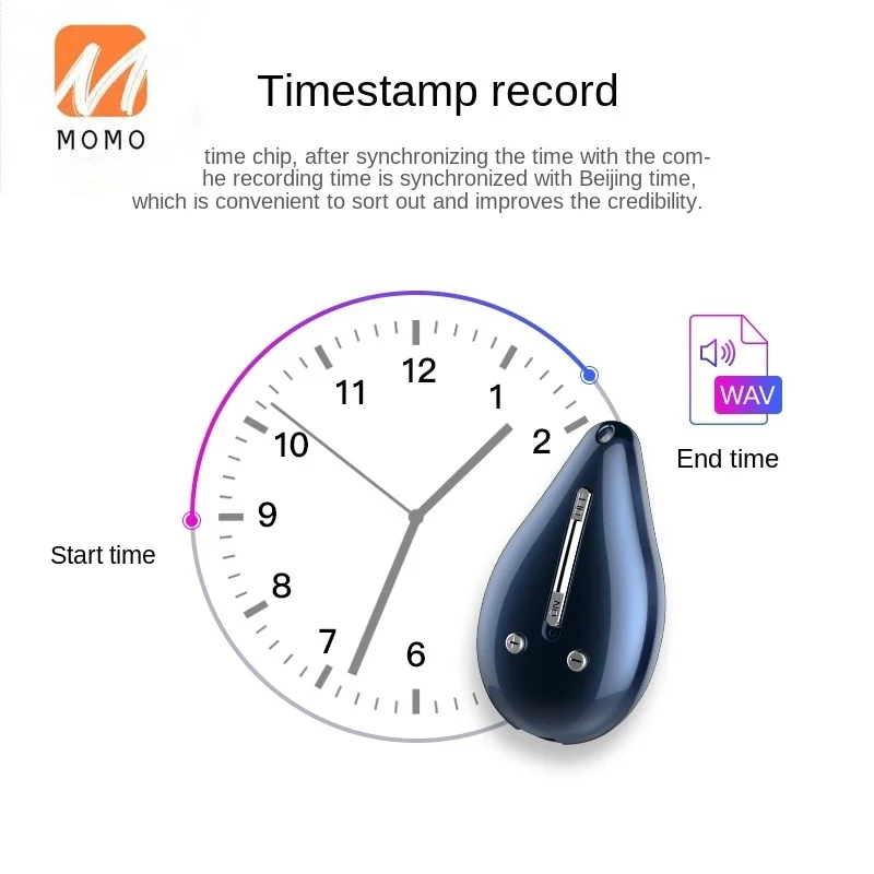 

Recording Pen Professional HD Noise Reduction Small Portable Portable Pendant Voice Control Halter Ultra-Long Standby