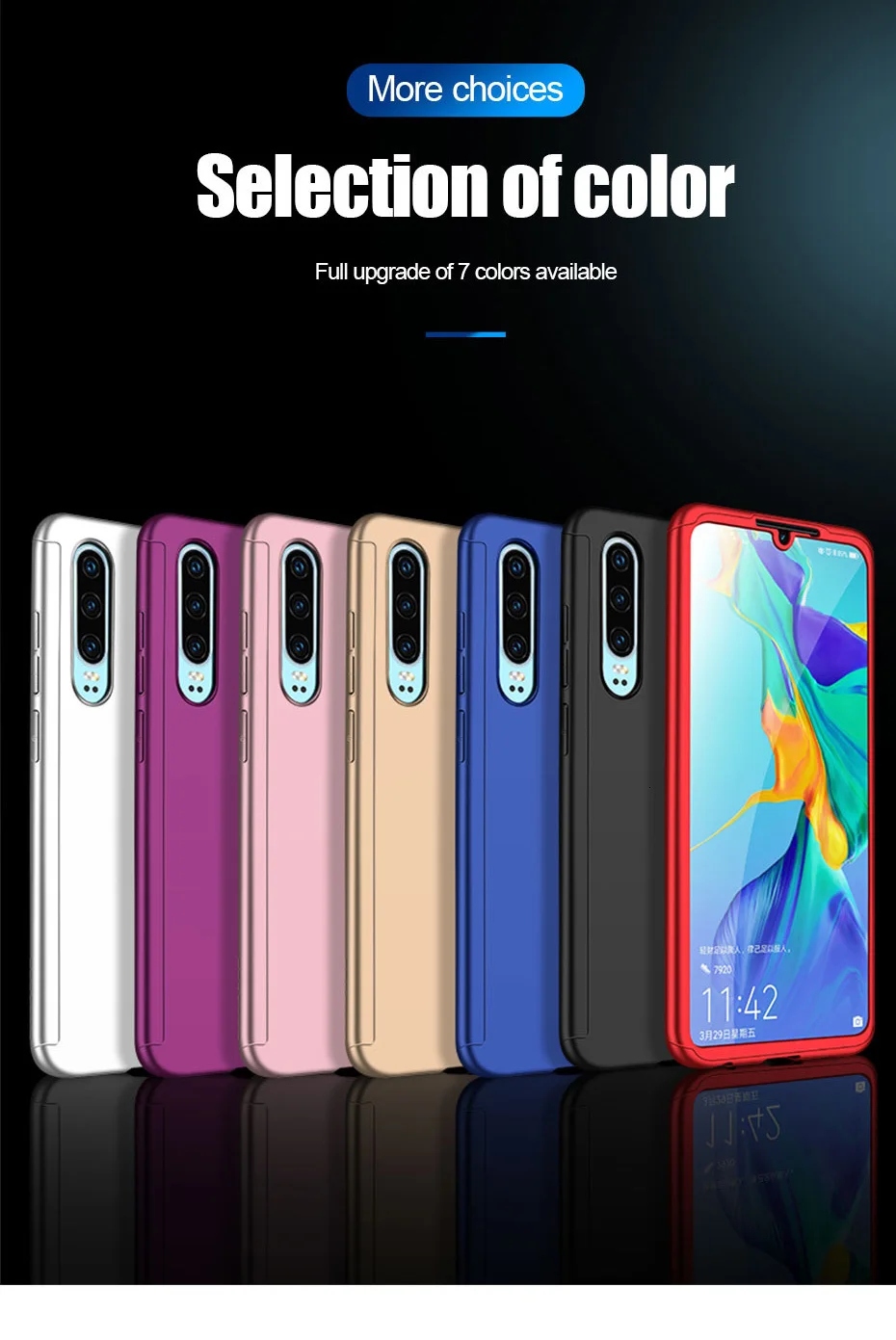 360 чехол с полной защитой для huawei P30 P20 Lite, чехол для huawei mate 20 10 30 Pro P Smart чехол для телефона с закаленным стеклом