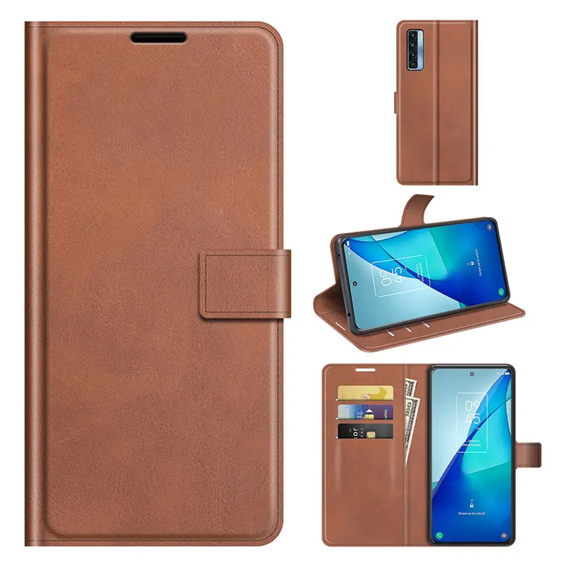 

For TCL 20S Case Cover Flip PU Leather Phone Cases Card Coque Fundas Bag For TCL 20S Protector чехол