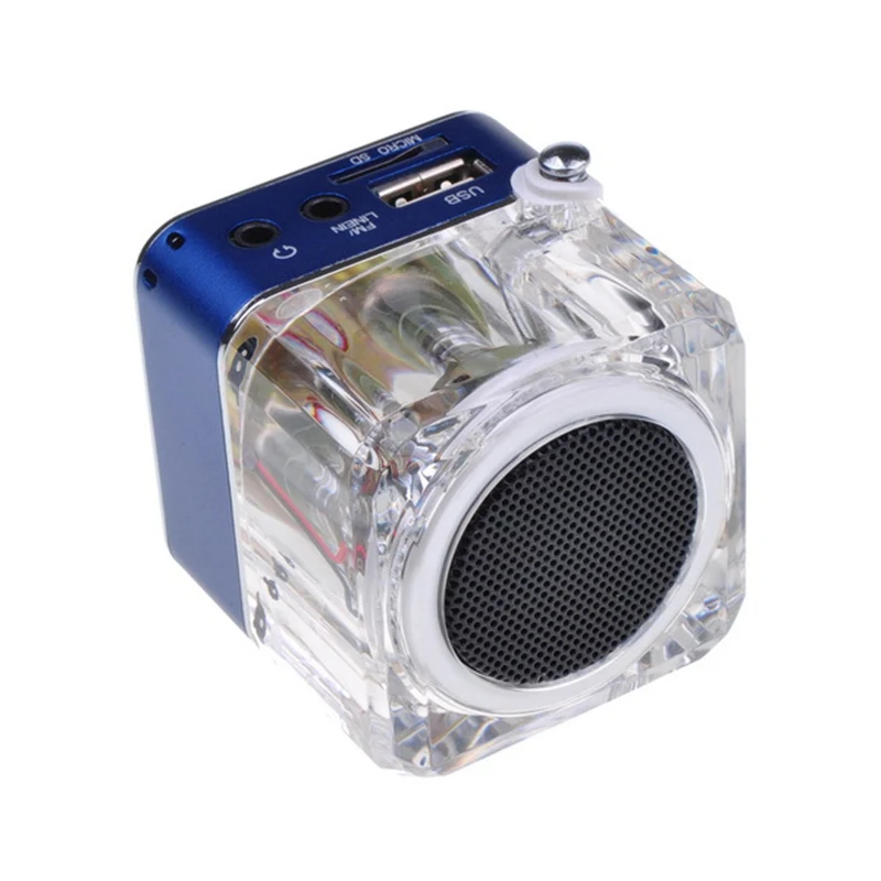 ЖК-дисплей со светодиодный Ной подсветкой мини mp3-плеер динамик TF карта FM TT028