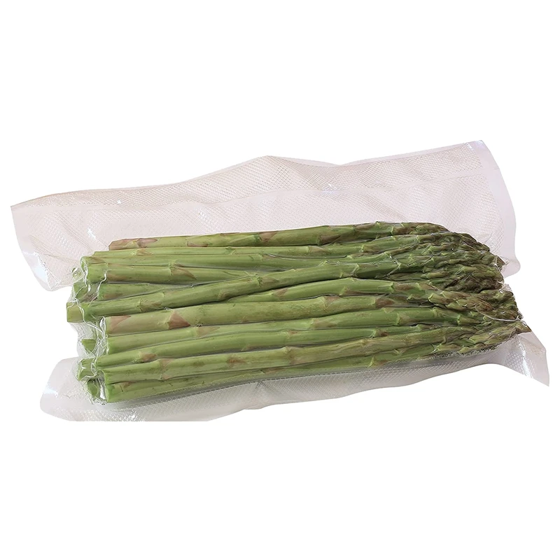 

2 Pack - 12 inch x 50 inch and 8 inch x 50 inch Food Storage Household Food Vacuum Bag Fresh-Keeping Bag