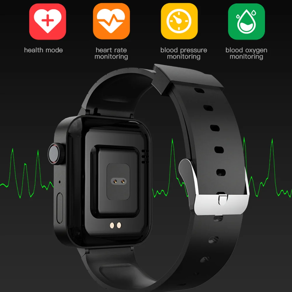 

2021 IPS Retina LDC High Display 44mm Sport Mode Blood Pressure Smart Bracelet Watch Band Smartwatch Reloj K70 Fitness Tracker