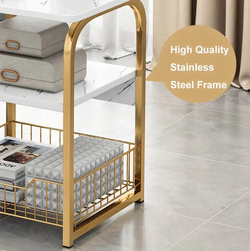 Чай столик стол для офисный Кофейный Столик деревянная квадратная Мрамор