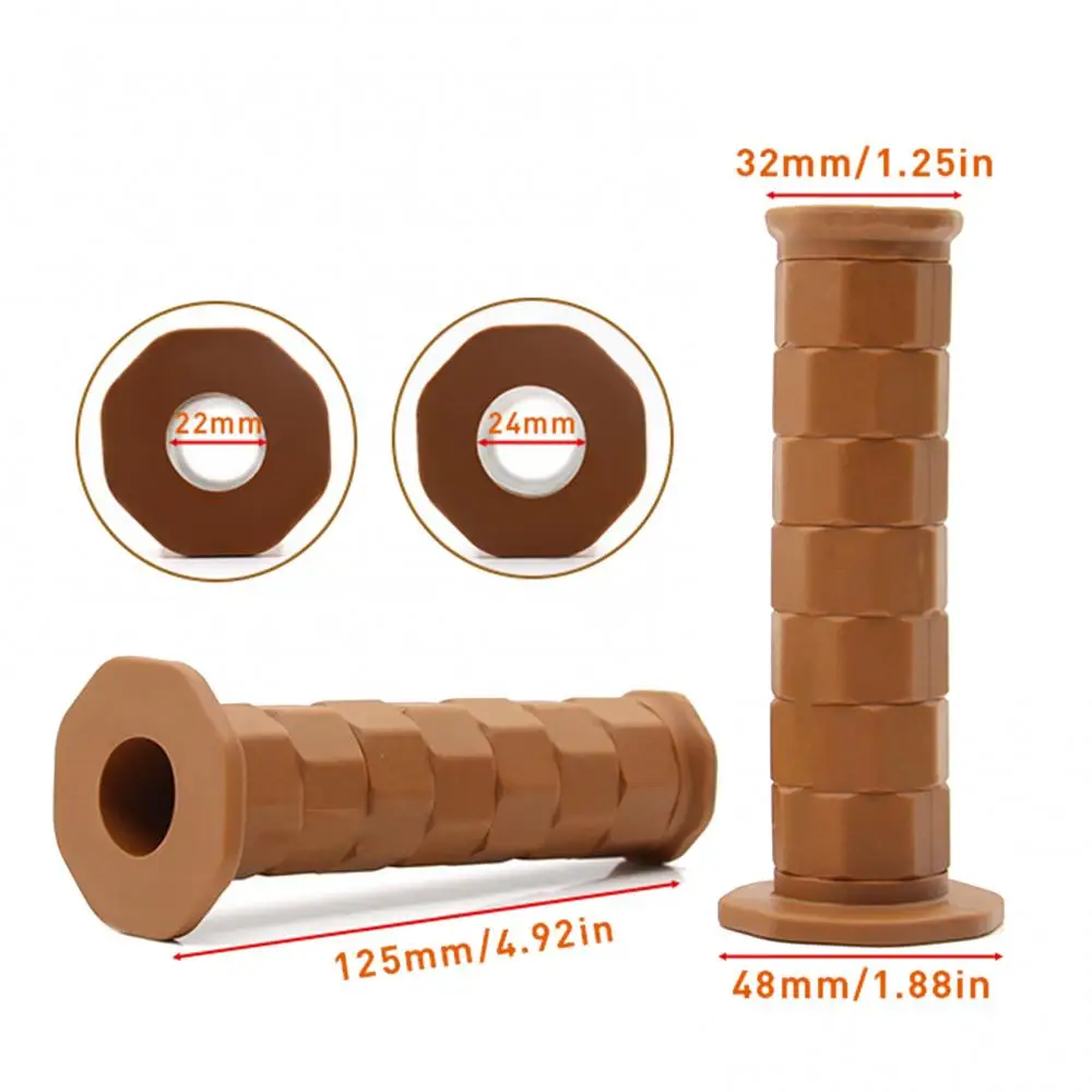 

2Pcs Soft Comfortable Rubber Motorcycle HandlebarsLevers Protector Motorbike Modified Accessories Supplies Products