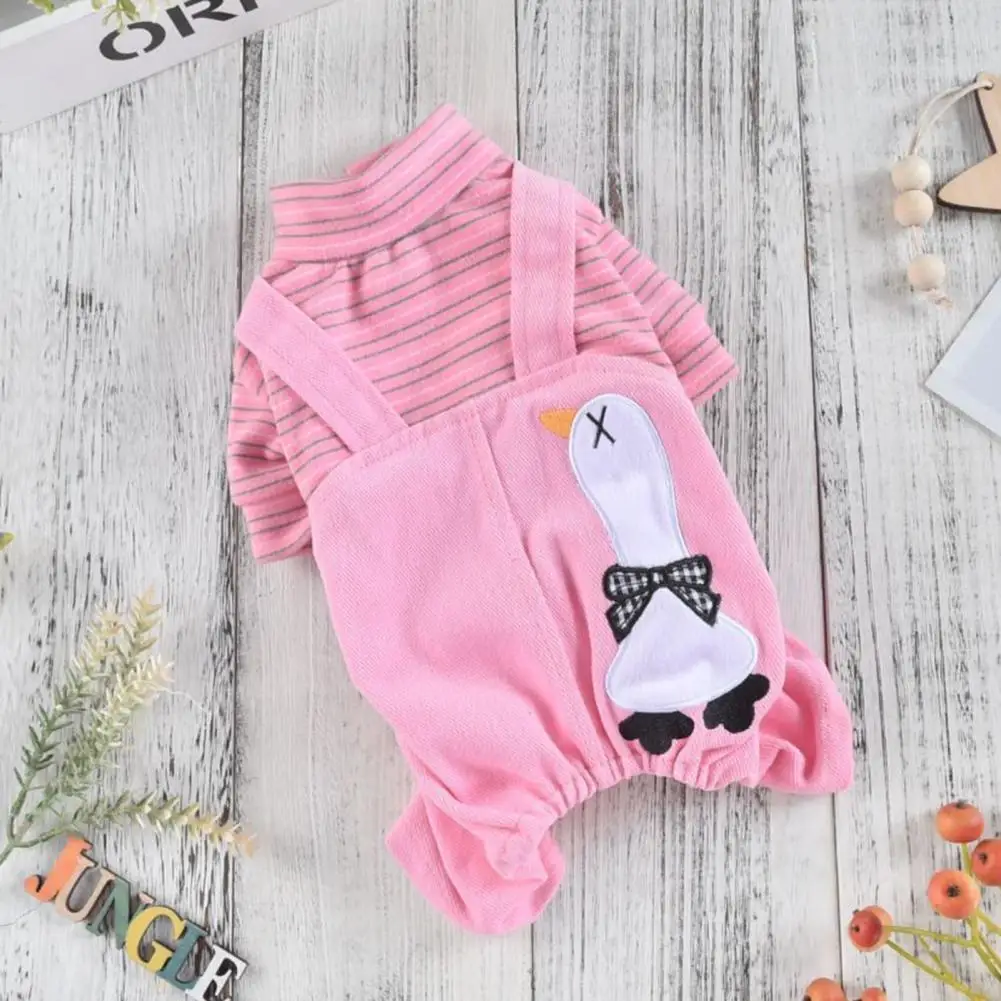 

Pet Overalls Pet Warm Four-legged Clothes Puppy Clothes Cozy Dog Clothes