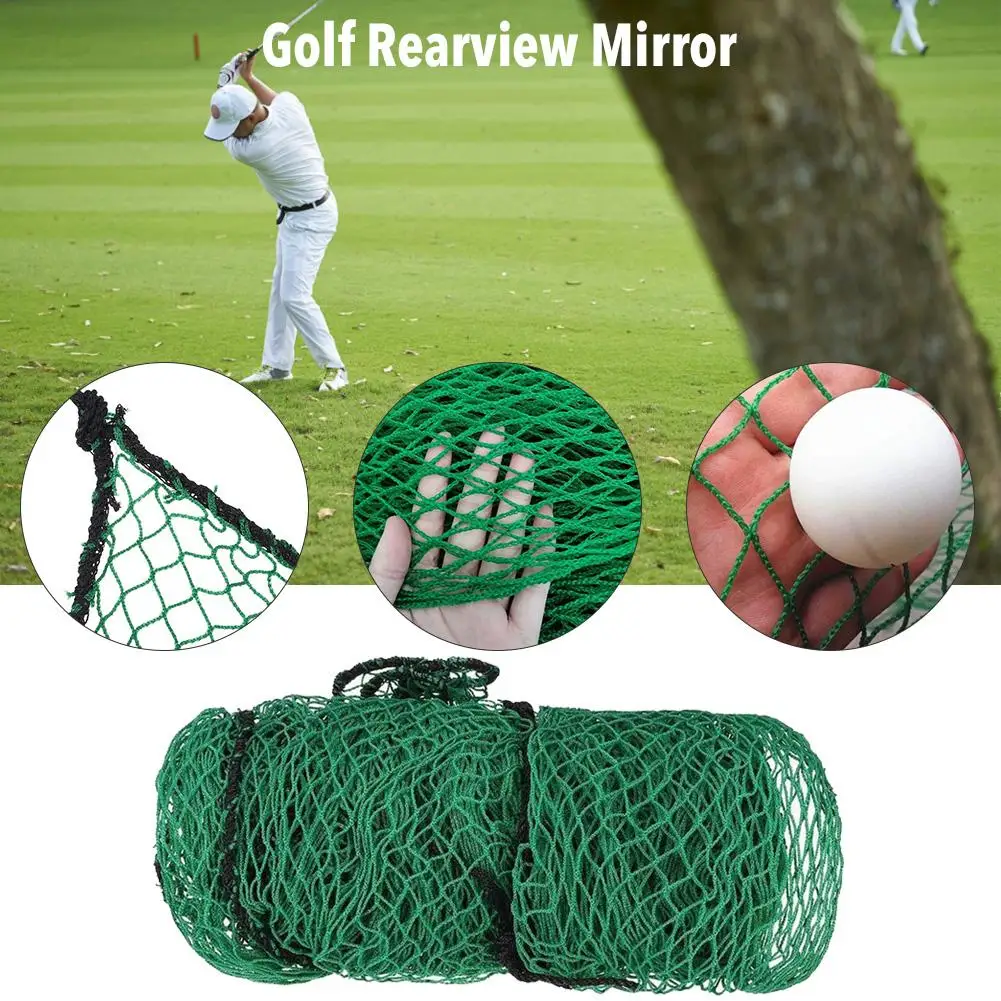 

2mx2m Indoor Outdoor Golf Practice Net Garden Grassland Practice Tent Golf Training Equipment Green Color