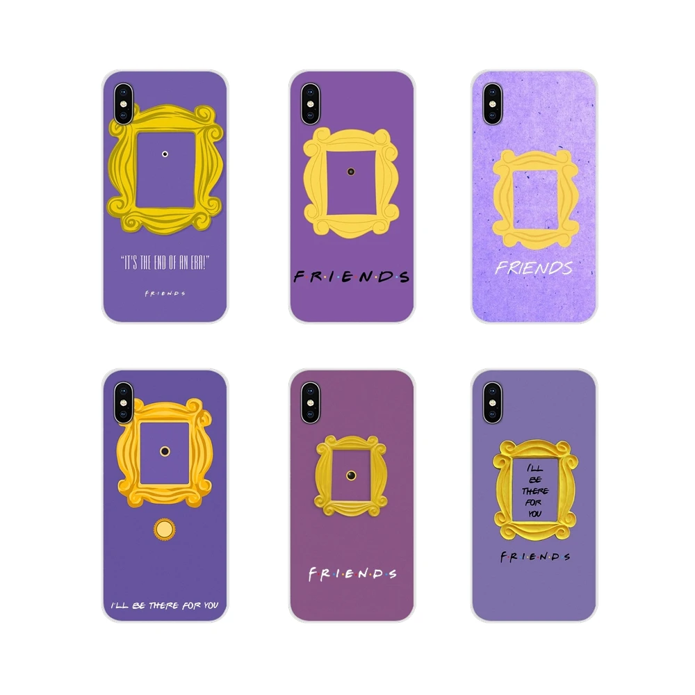 Прозрачный мягкий чехол для телефона с изображением героев сериала друзья Huawei