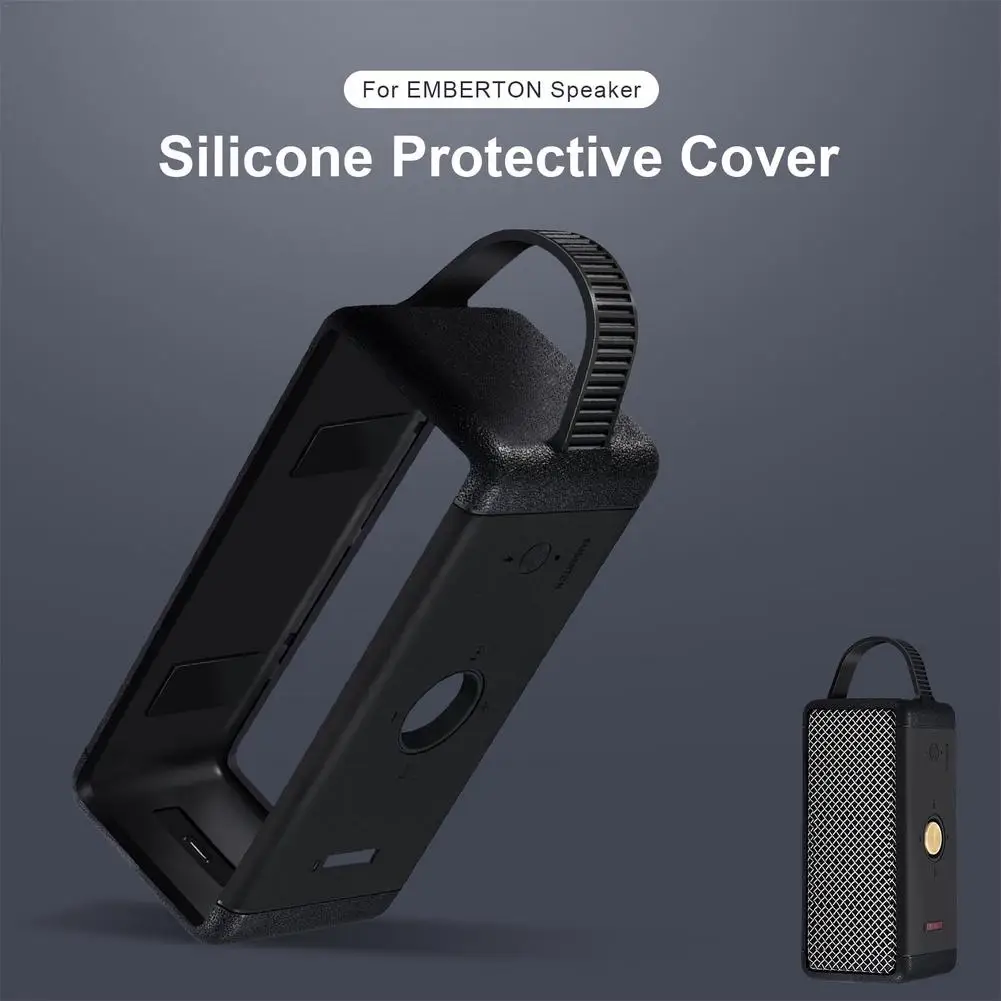 

Пылезащитный силиконовый чехол, защитный чехол, чехол для динамика с защитой от падения для MARSHALL EMBERTON, Аксессуары для портативных динамиков
